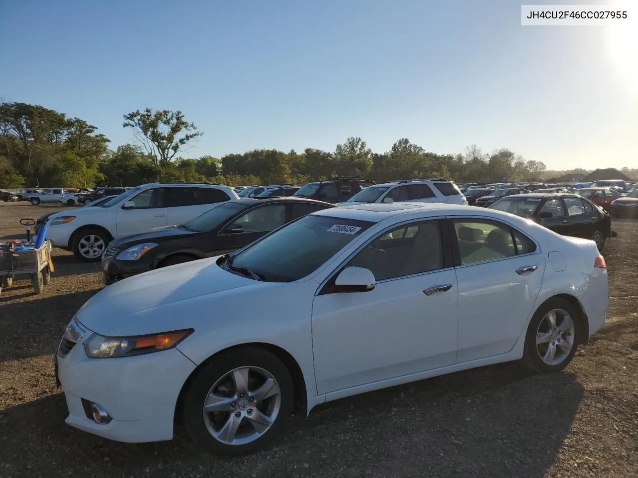 2012 Acura Tsx VIN: JH4CU2F46CC027955 Lot: 73506454