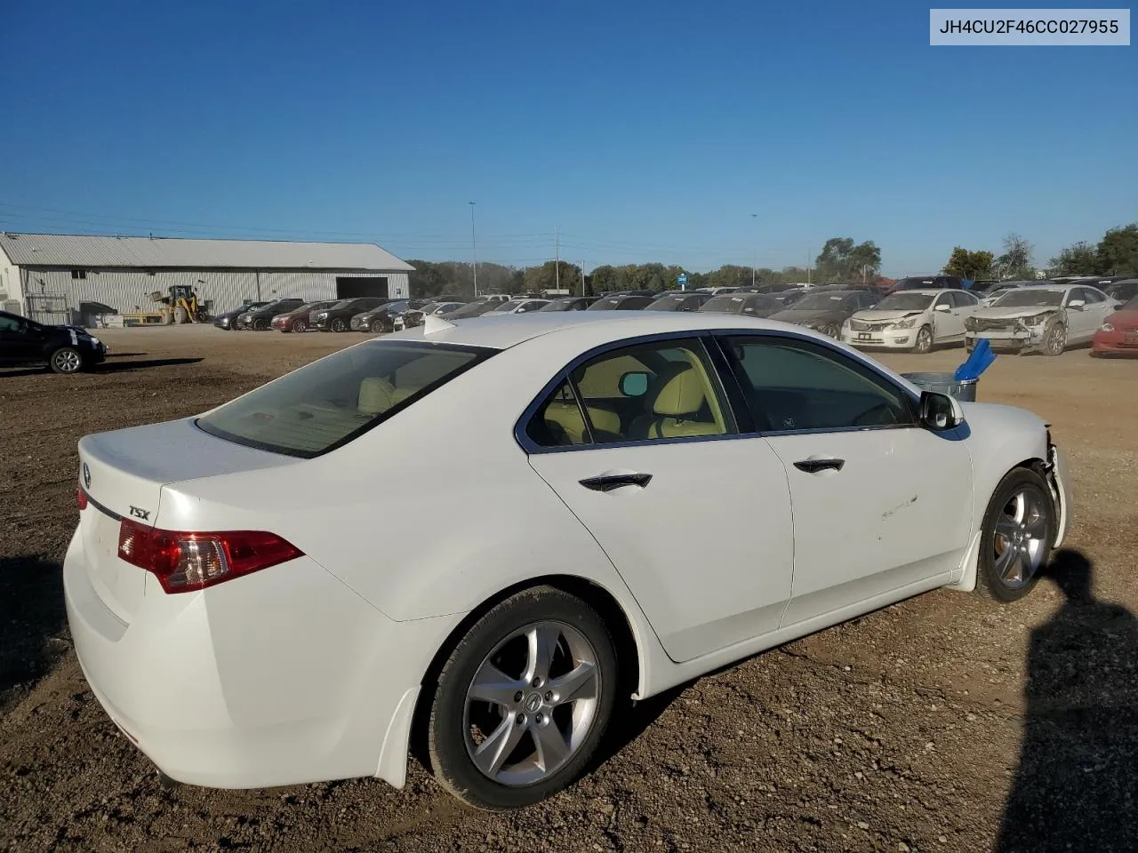 2012 Acura Tsx VIN: JH4CU2F46CC027955 Lot: 73506454