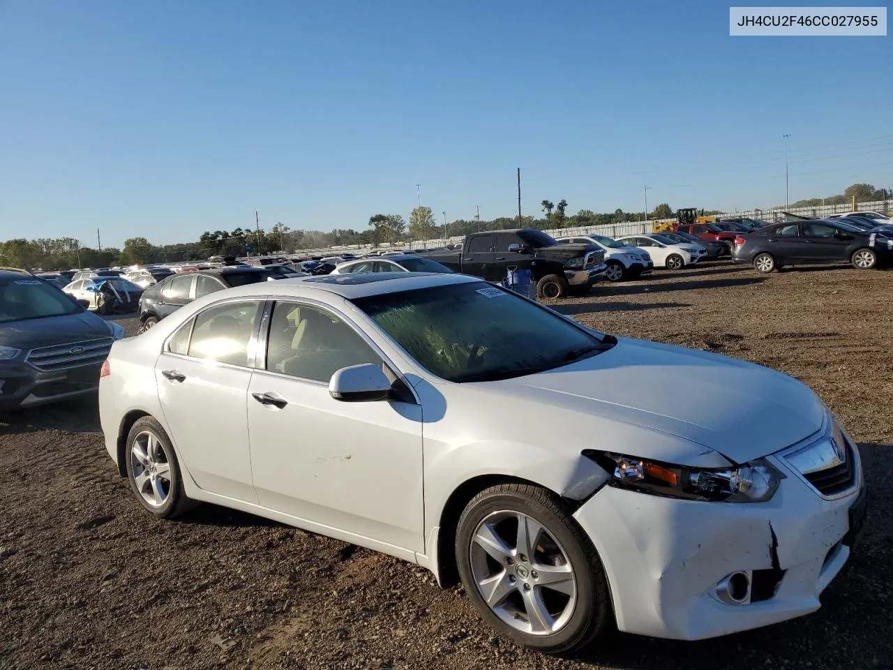 2012 Acura Tsx VIN: JH4CU2F46CC027955 Lot: 73506454