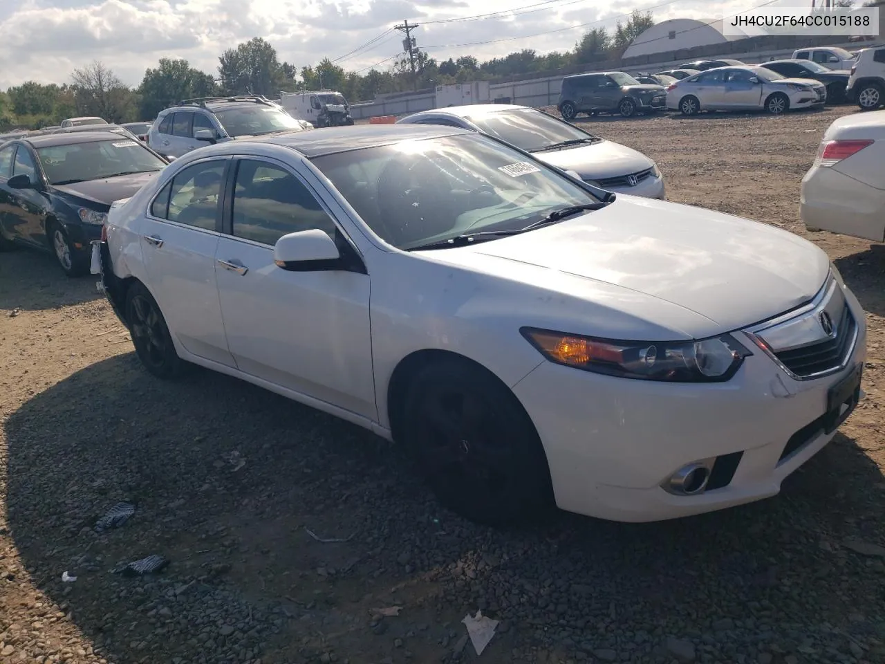 2012 Acura Tsx Tech VIN: JH4CU2F64CC015188 Lot: 74664254