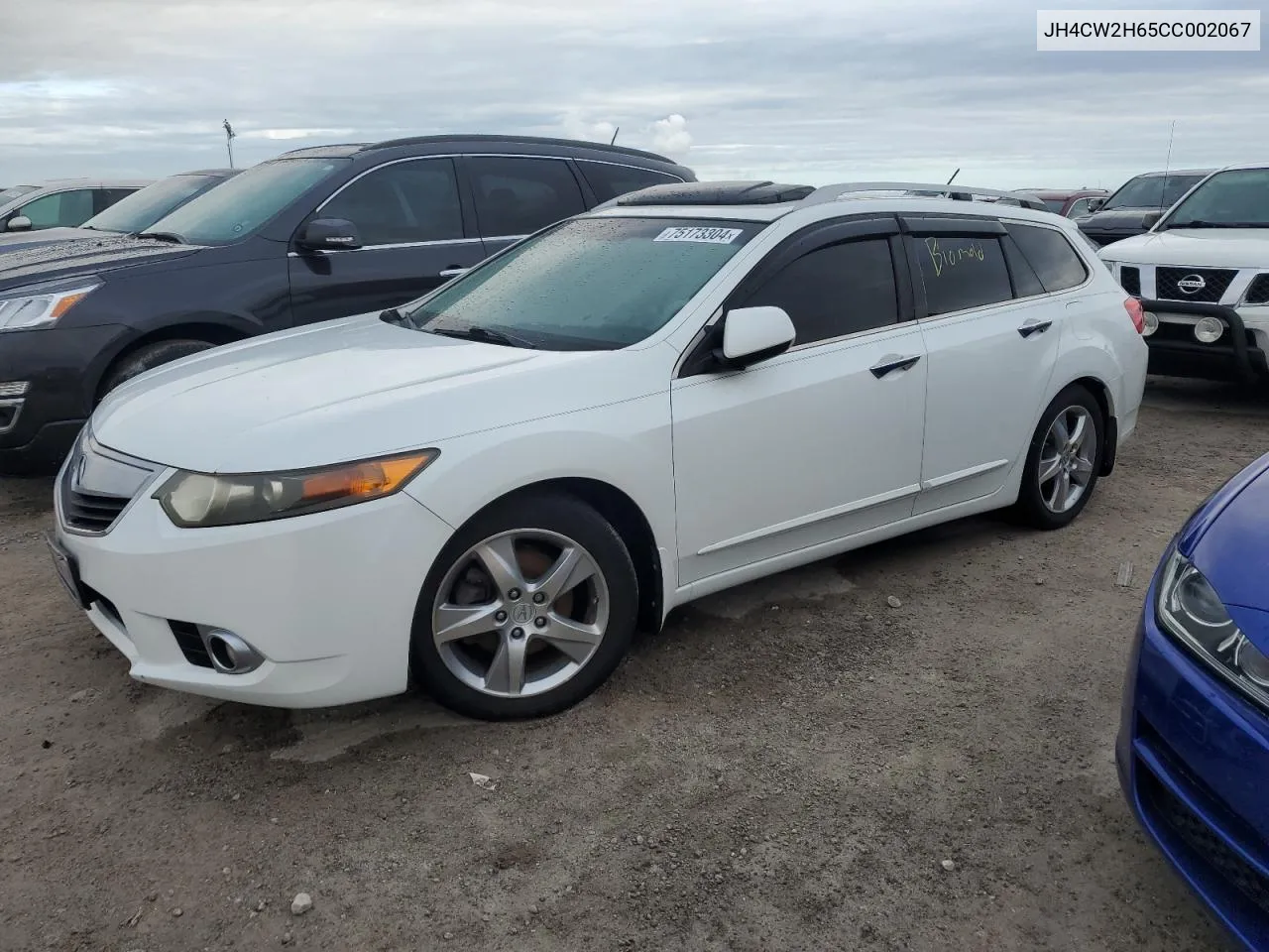 2012 Acura Tsx Tech VIN: JH4CW2H65CC002067 Lot: 75173304