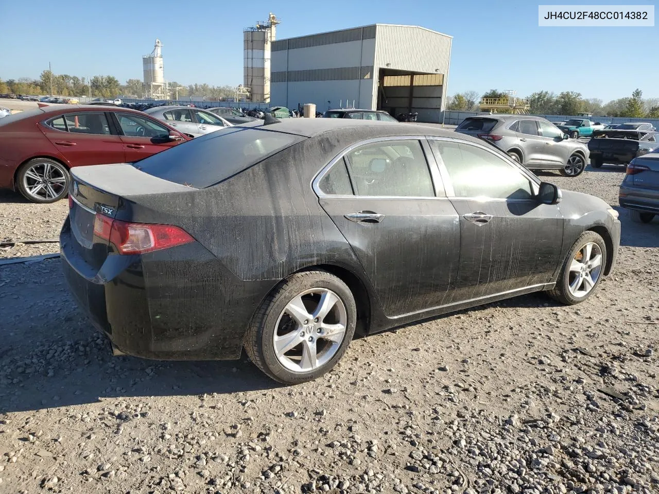 2012 Acura Tsx VIN: JH4CU2F48CC014382 Lot: 75309924