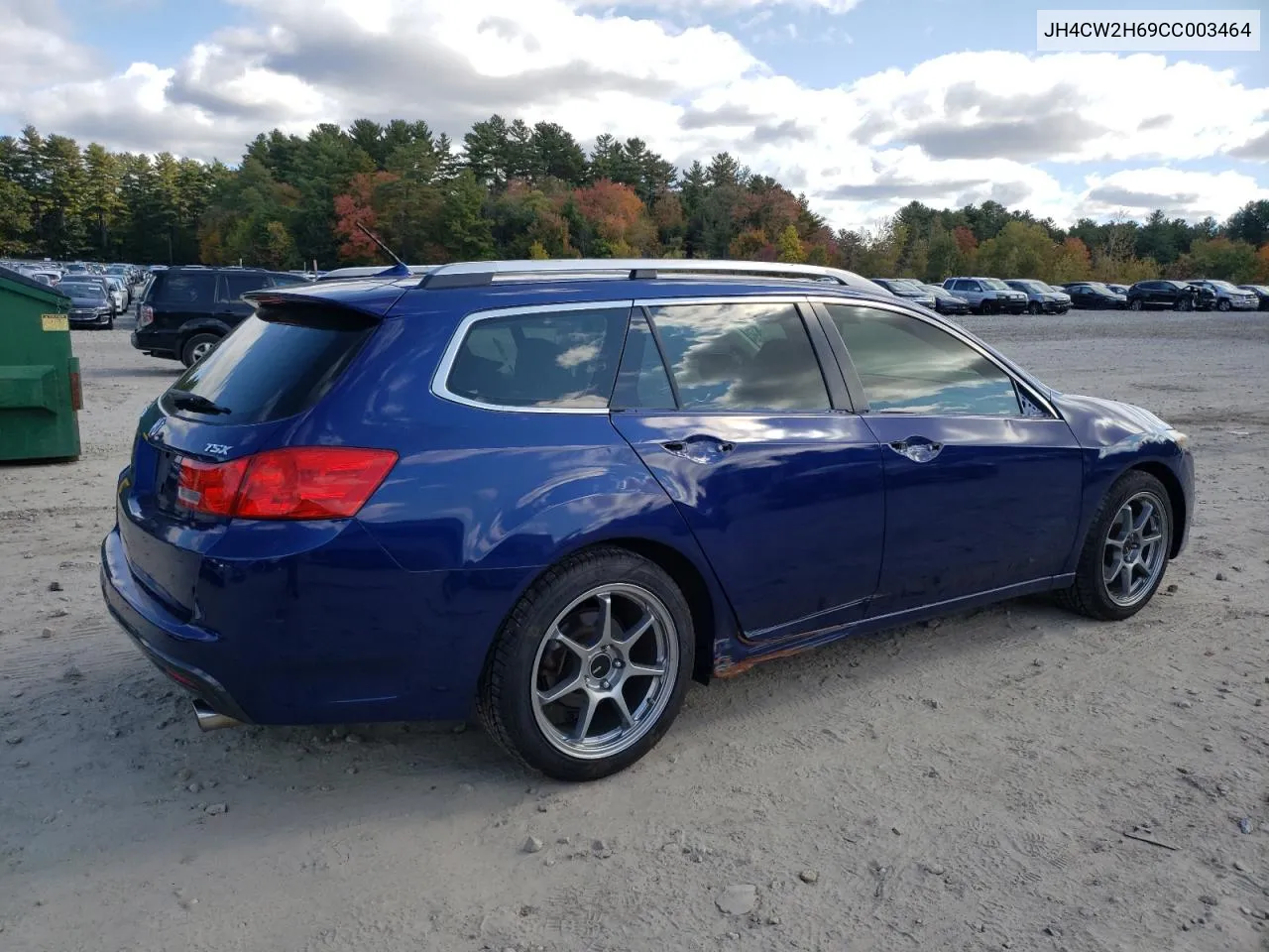 2012 Acura Tsx Tech VIN: JH4CW2H69CC003464 Lot: 75692124