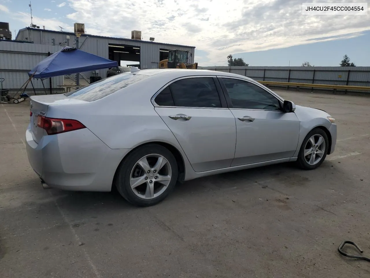 2012 Acura Tsx VIN: JH4CU2F45CC004554 Lot: 76365944