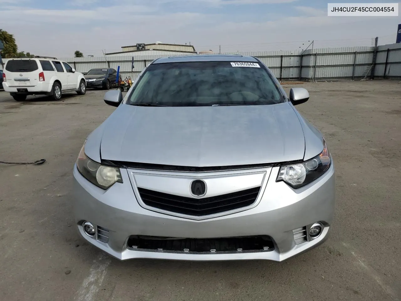 2012 Acura Tsx VIN: JH4CU2F45CC004554 Lot: 76365944