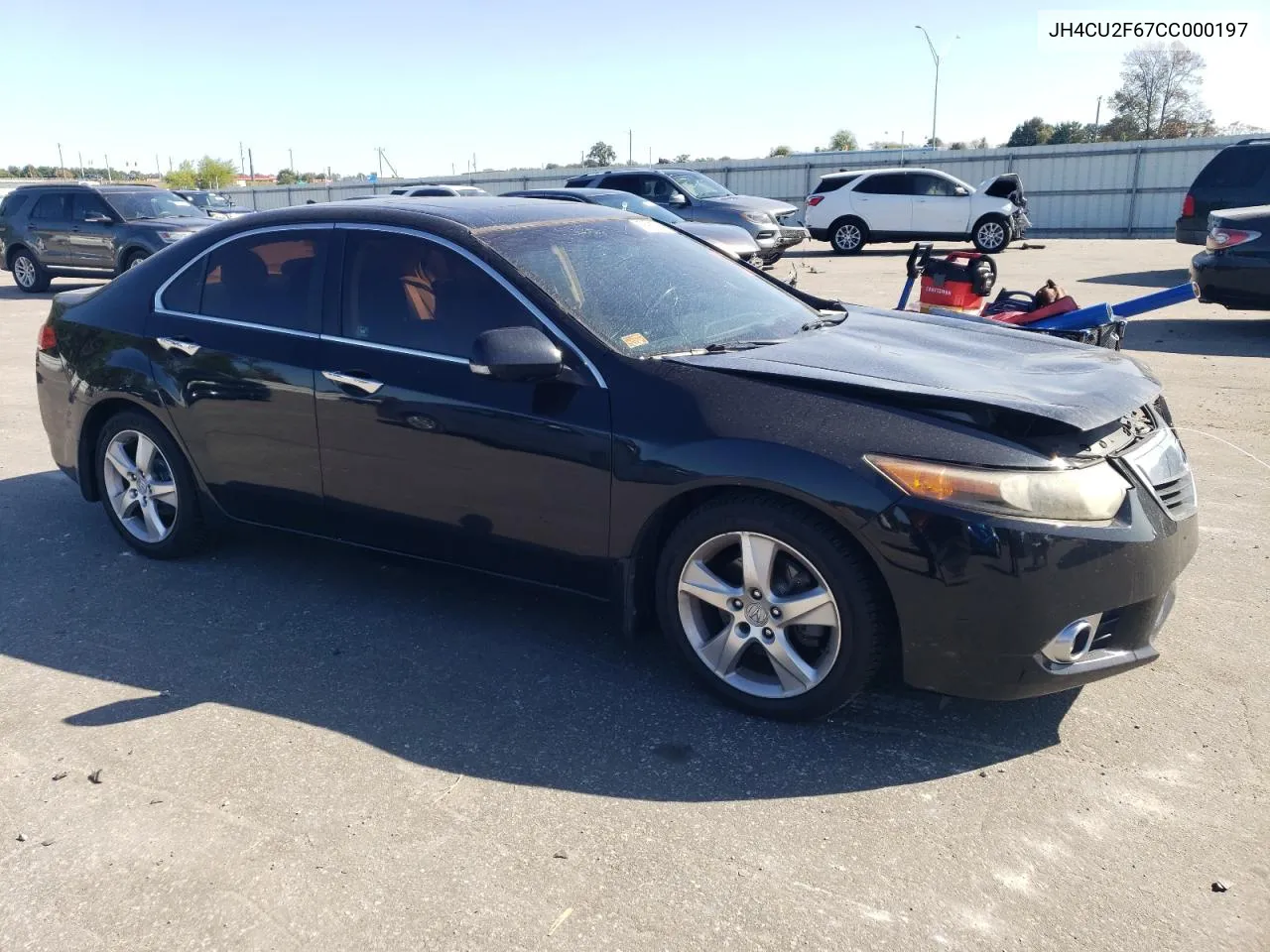 2012 Acura Tsx Tech VIN: JH4CU2F67CC000197 Lot: 76968994