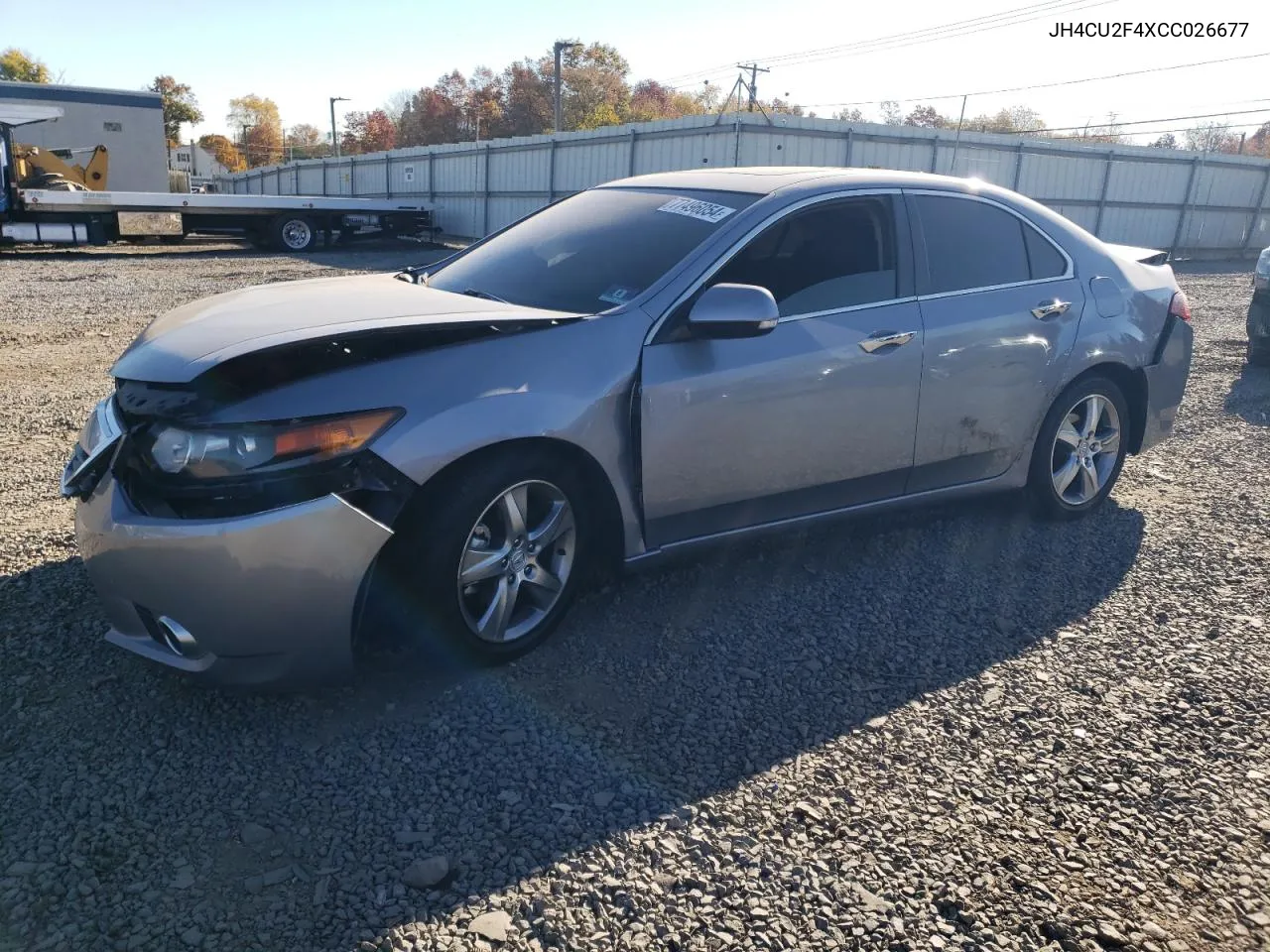 2012 Acura Tsx VIN: JH4CU2F4XCC026677 Lot: 77496054