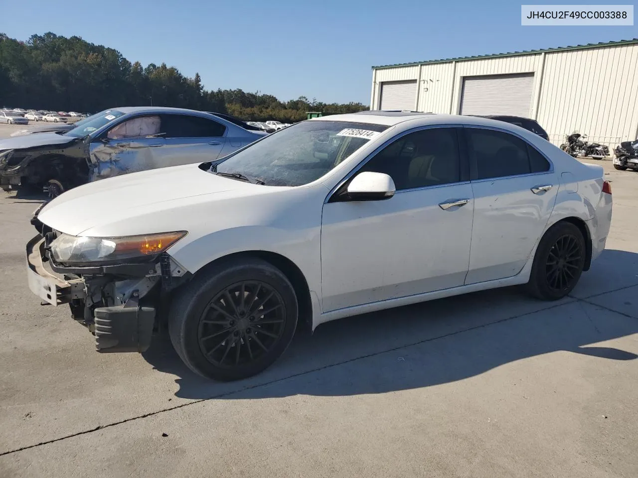 2012 Acura Tsx VIN: JH4CU2F49CC003388 Lot: 77528414