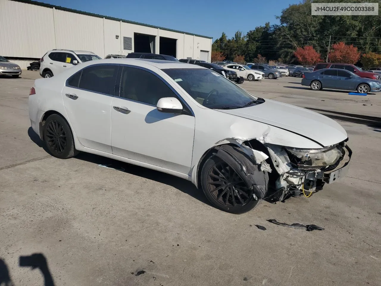 2012 Acura Tsx VIN: JH4CU2F49CC003388 Lot: 77528414