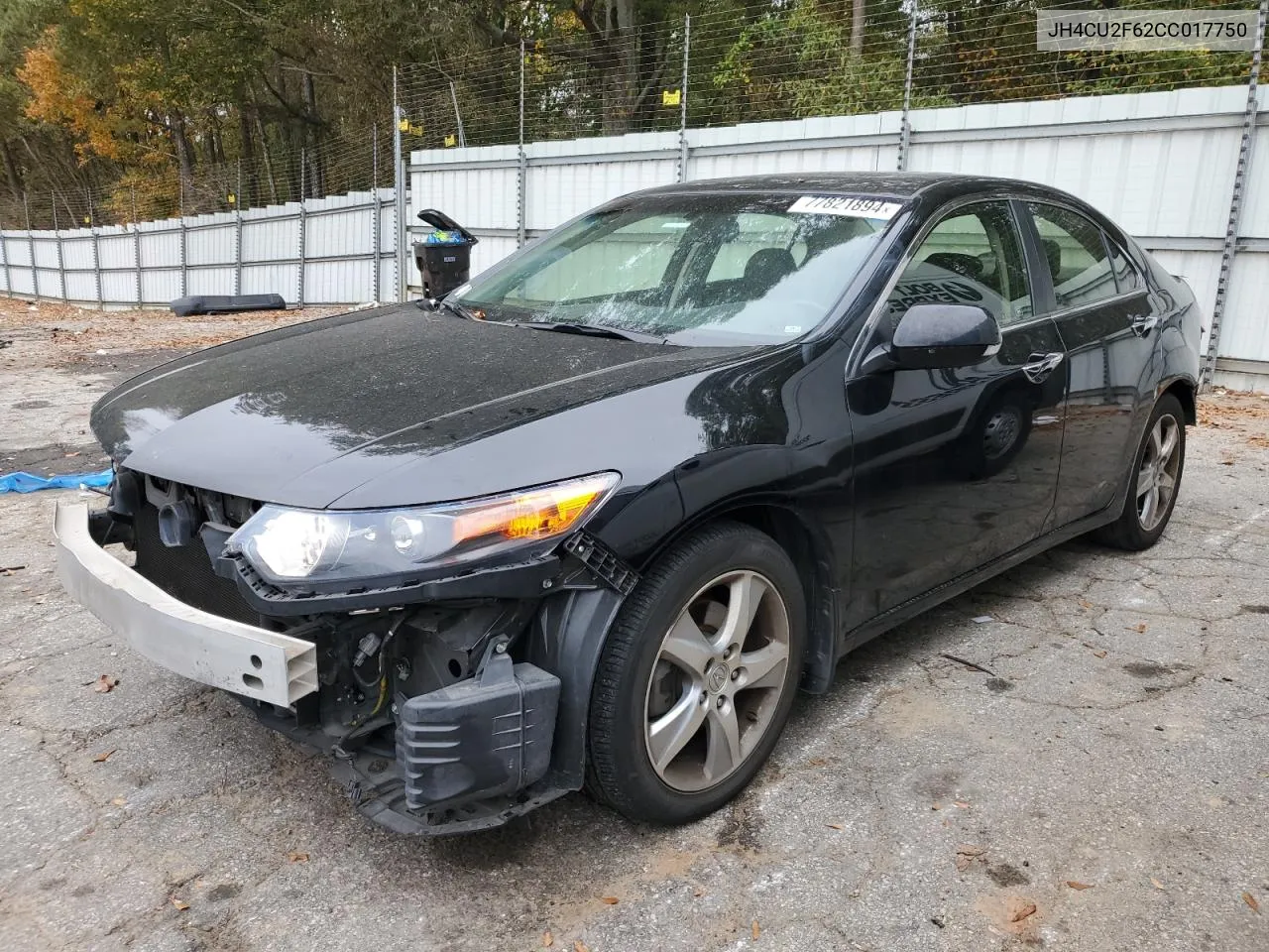 2012 Acura Tsx Tech VIN: JH4CU2F62CC017750 Lot: 77821894