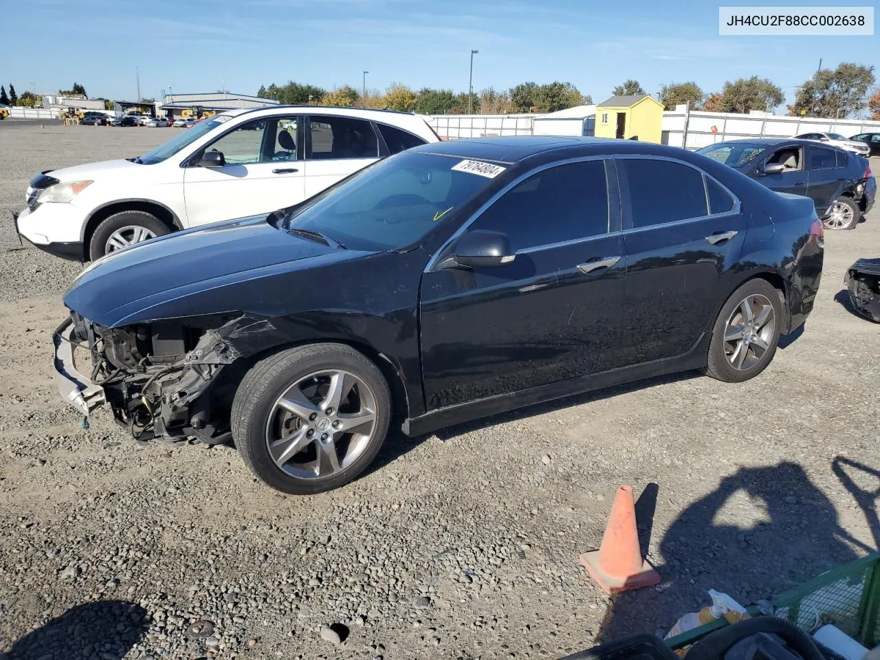 2012 Acura Tsx Se VIN: JH4CU2F88CC002638 Lot: 79764804