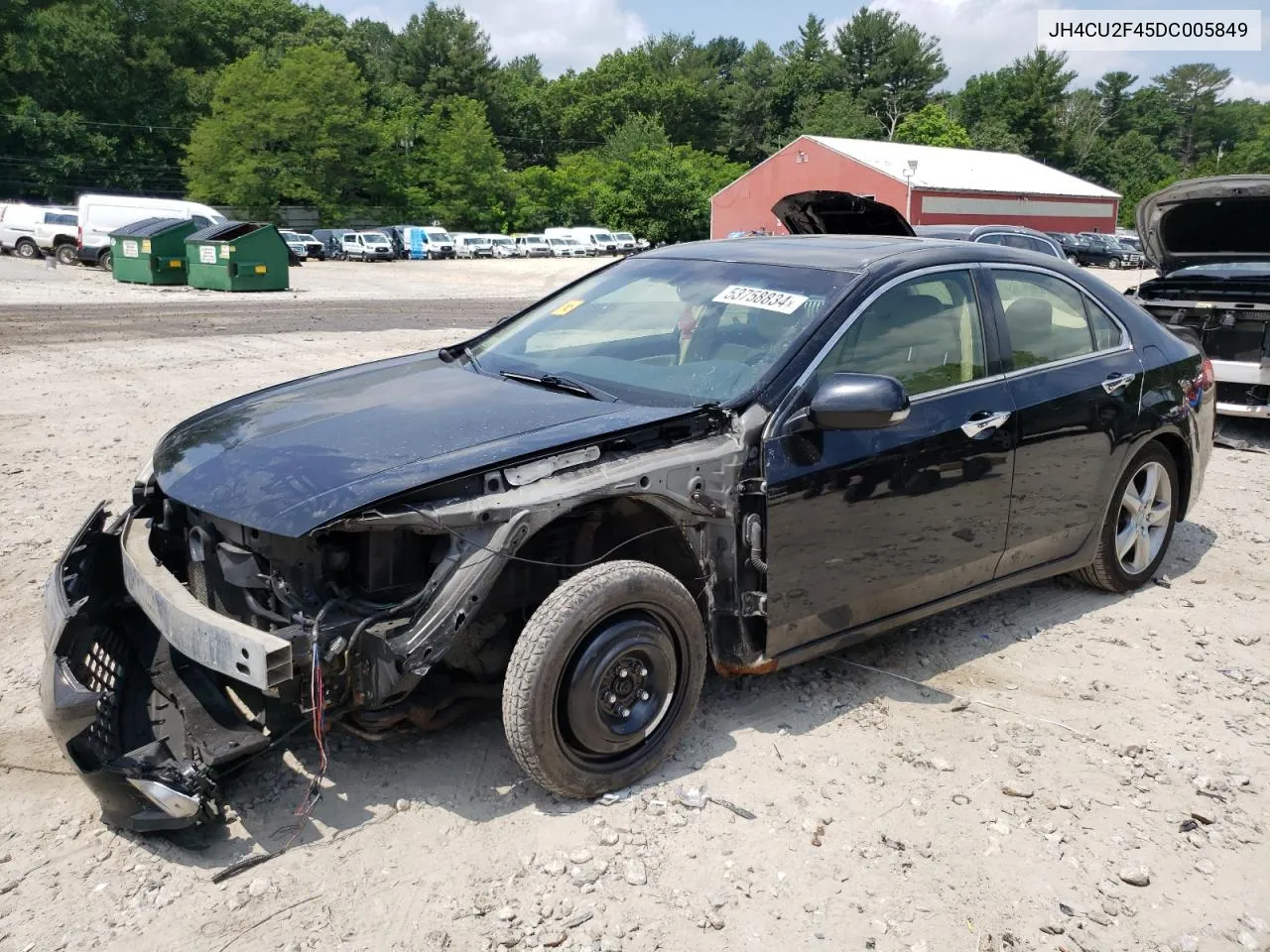 2013 Acura Tsx VIN: JH4CU2F45DC005849 Lot: 53758834