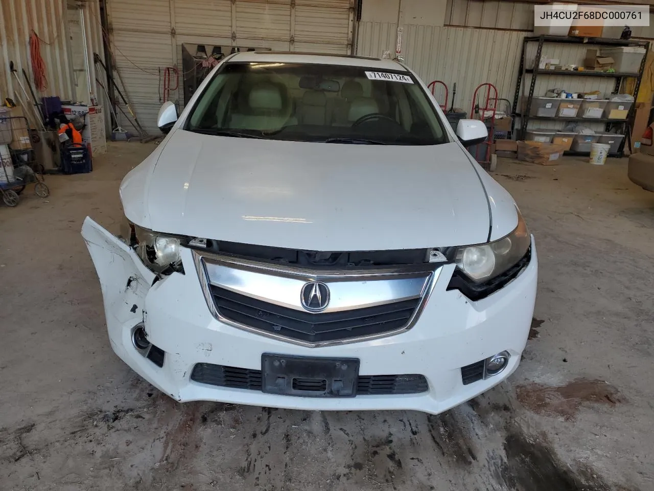 2013 Acura Tsx Tech VIN: JH4CU2F68DC000761 Lot: 71407124