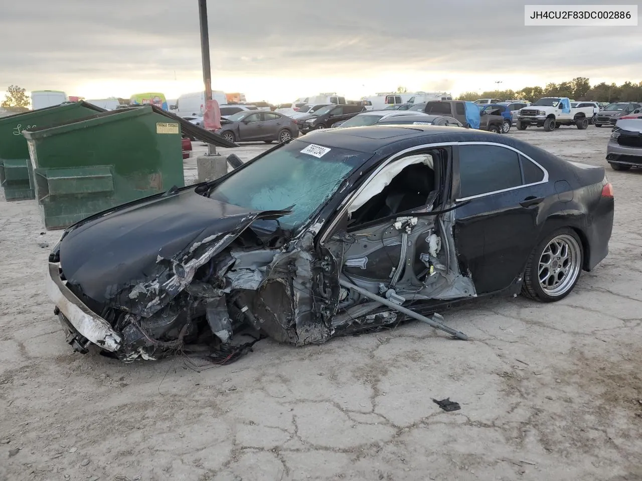 JH4CU2F83DC002886 2013 Acura Tsx Se