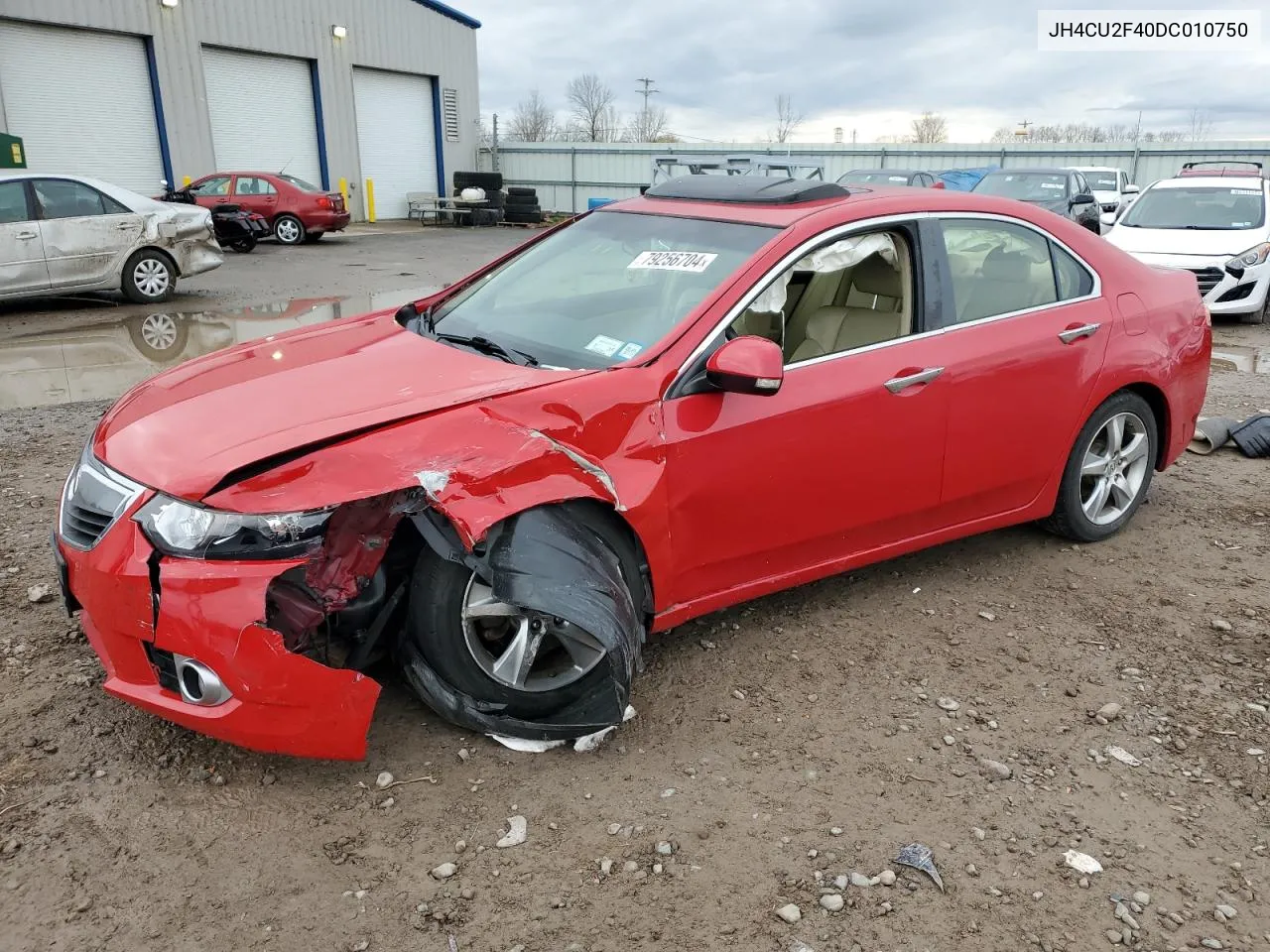 2013 Acura Tsx VIN: JH4CU2F40DC010750 Lot: 79256704