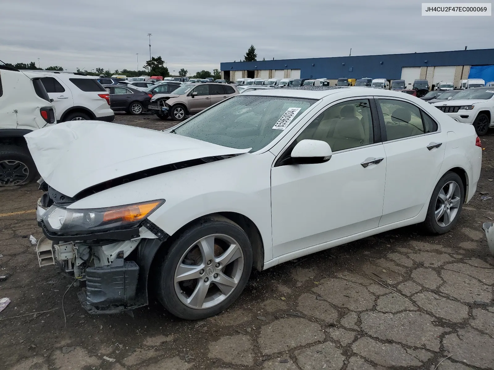 2014 Acura Tsx VIN: JH4CU2F47EC000069 Lot: 65963034