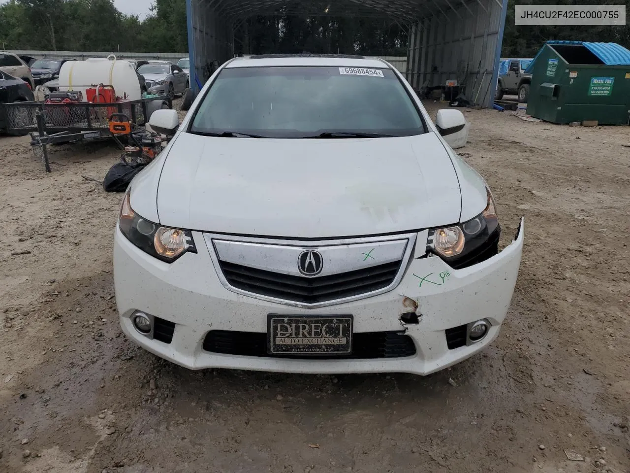 2014 Acura Tsx VIN: JH4CU2F42EC000755 Lot: 69688454