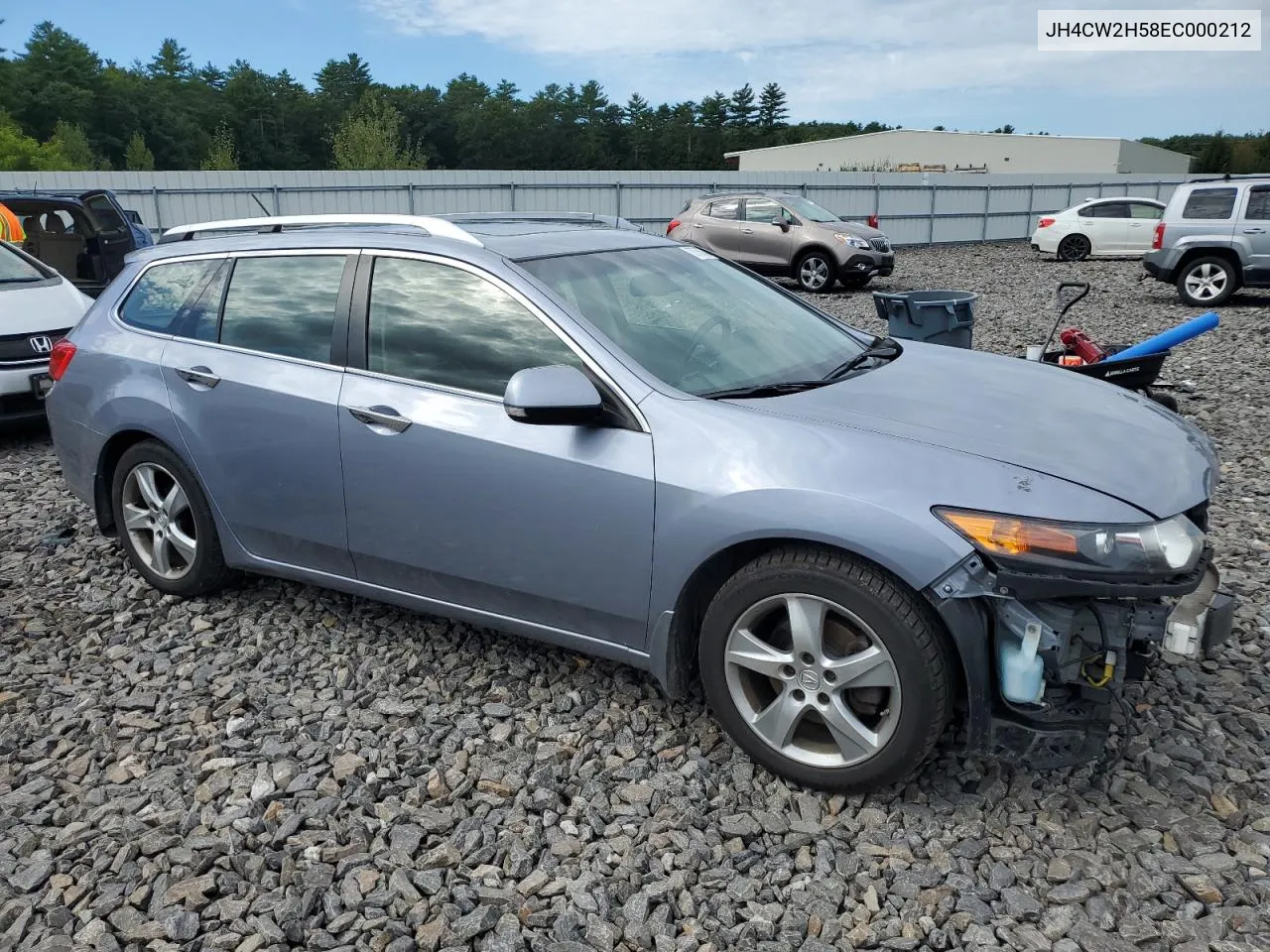 2014 Acura Tsx VIN: JH4CW2H58EC000212 Lot: 70753754