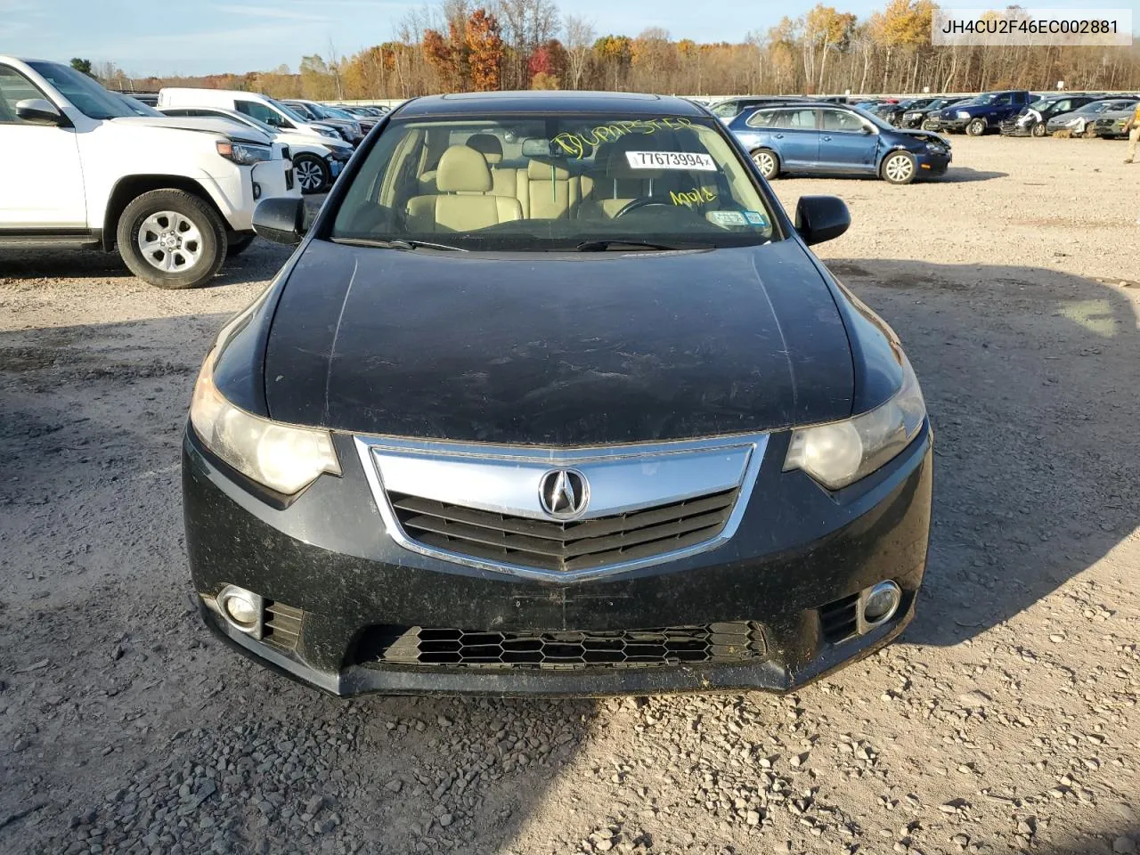 2014 Acura Tsx VIN: JH4CU2F46EC002881 Lot: 77673994