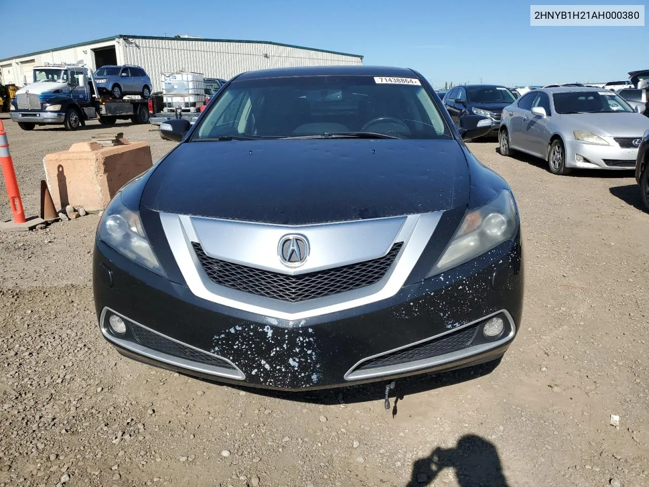 2010 Acura Zdx VIN: 2HNYB1H21AH000380 Lot: 71438864