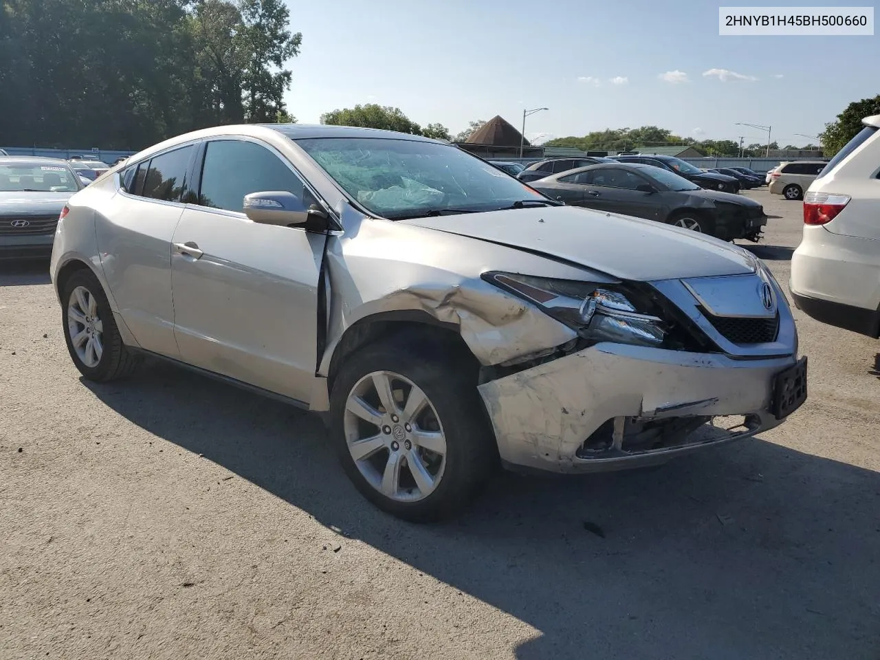 2011 Acura Zdx Technology VIN: 2HNYB1H45BH500660 Lot: 68547724