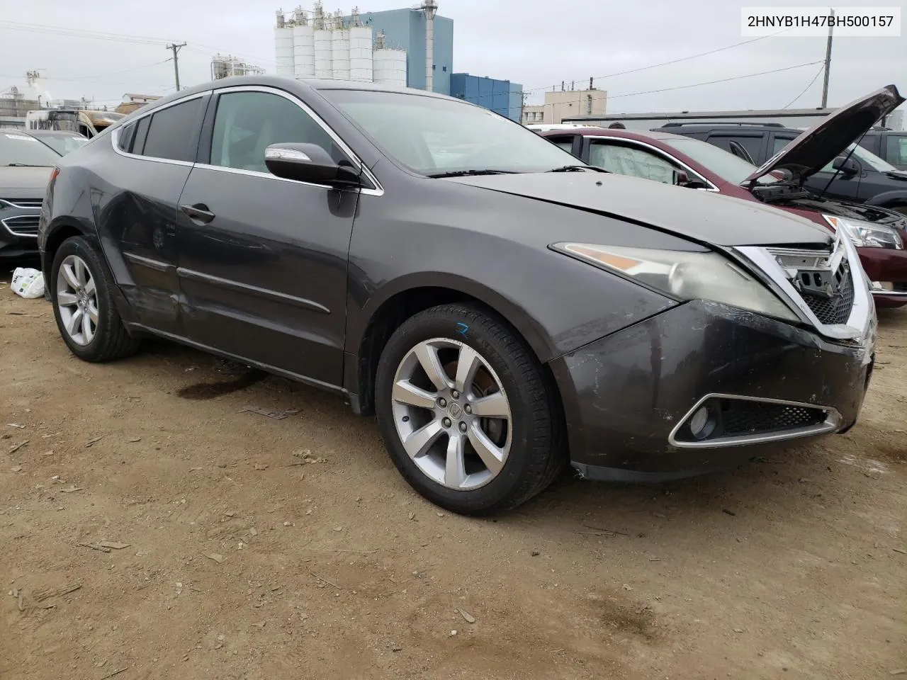 2011 Acura Zdx Technology VIN: 2HNYB1H47BH500157 Lot: 68935184