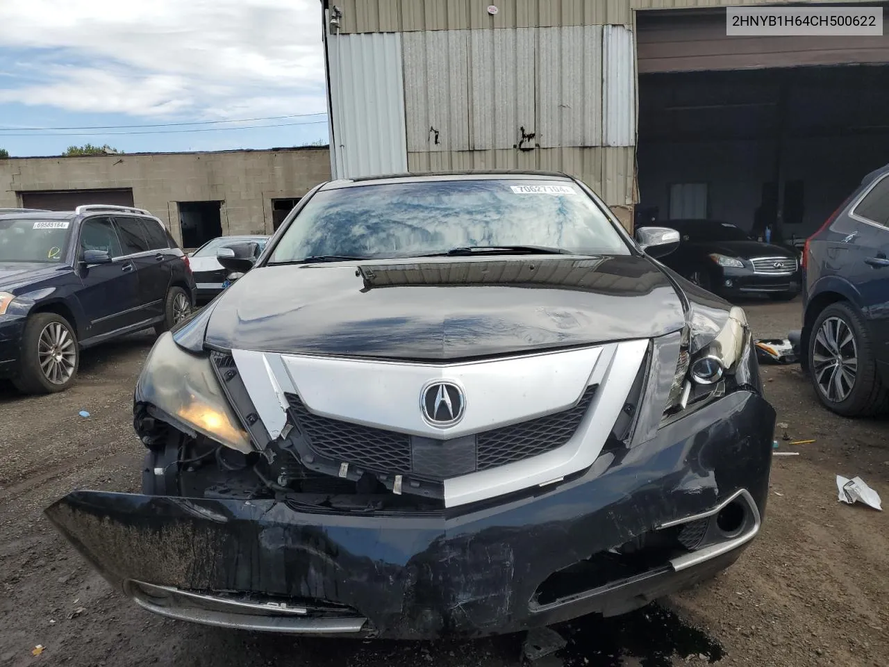 2HNYB1H64CH500622 2012 Acura Zdx Advance