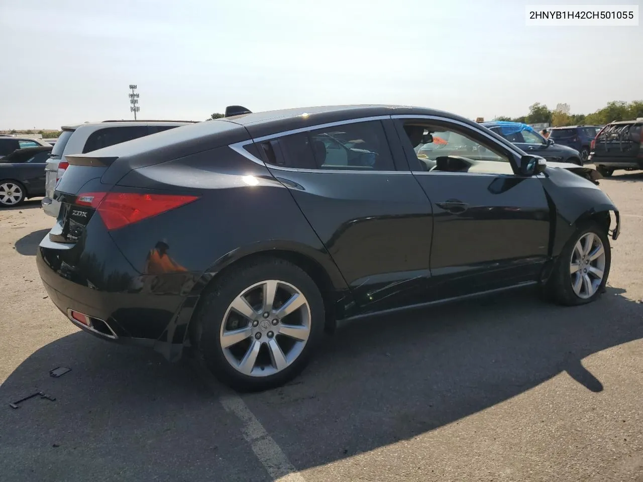 2012 Acura Zdx Technology VIN: 2HNYB1H42CH501055 Lot: 71007784