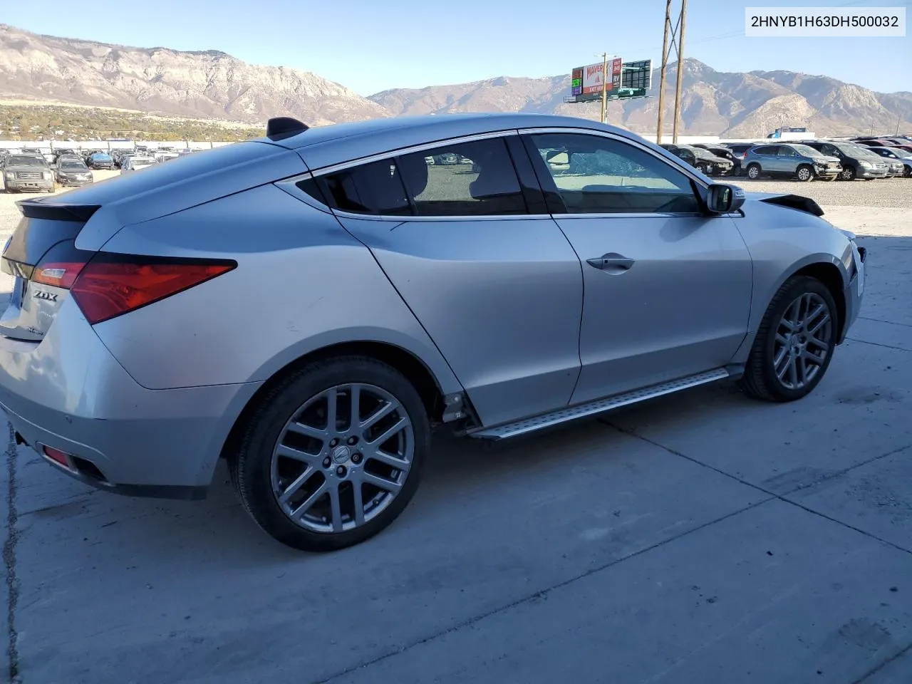 2013 Acura Zdx VIN: 2HNYB1H63DH500032 Lot: 80518904