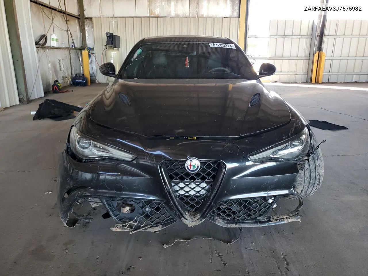 2018 Alfa Romeo Giulia Quadrifoglio VIN: ZARFAEAV3J7575982 Lot: 81205324