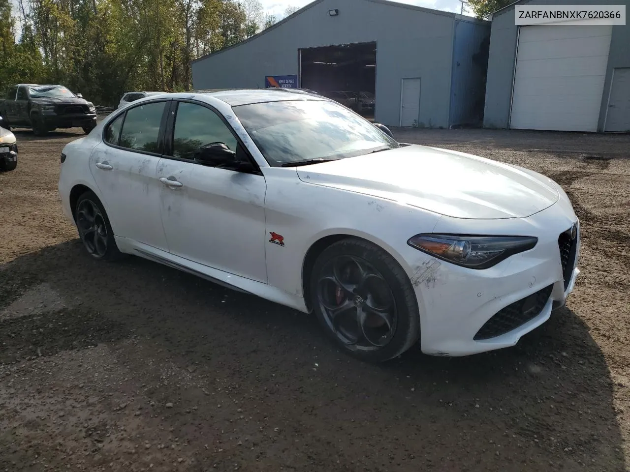 2019 Alfa Romeo Giulia Ti VIN: ZARFANBNXK7620366 Lot: 72139214