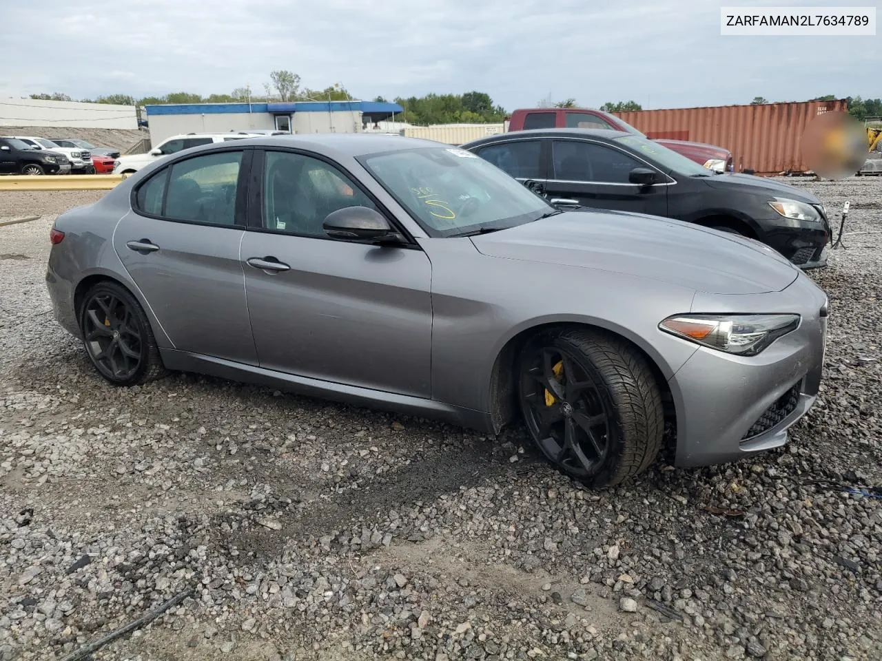 2020 Alfa Romeo Giulia VIN: ZARFAMAN2L7634789 Lot: 71446644