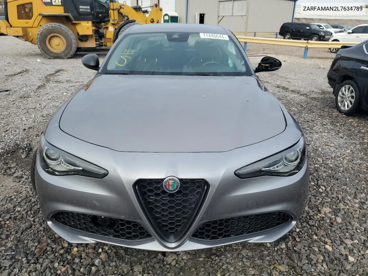 2020 Alfa Romeo Giulia VIN: ZARFAMAN2L7634789 Lot: 71446644