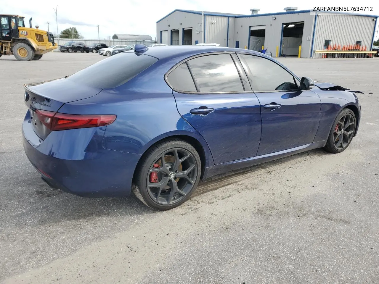 2020 Alfa Romeo Giulia Ti VIN: ZARFANBN5L7634712 Lot: 73278784