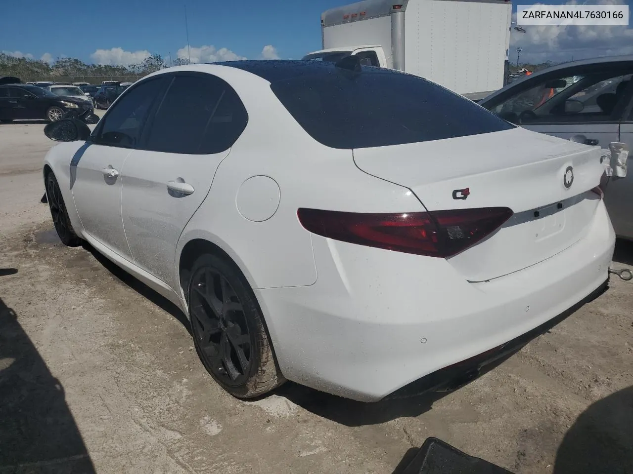 2020 Alfa Romeo Giulia VIN: ZARFANAN4L7630166 Lot: 75817074