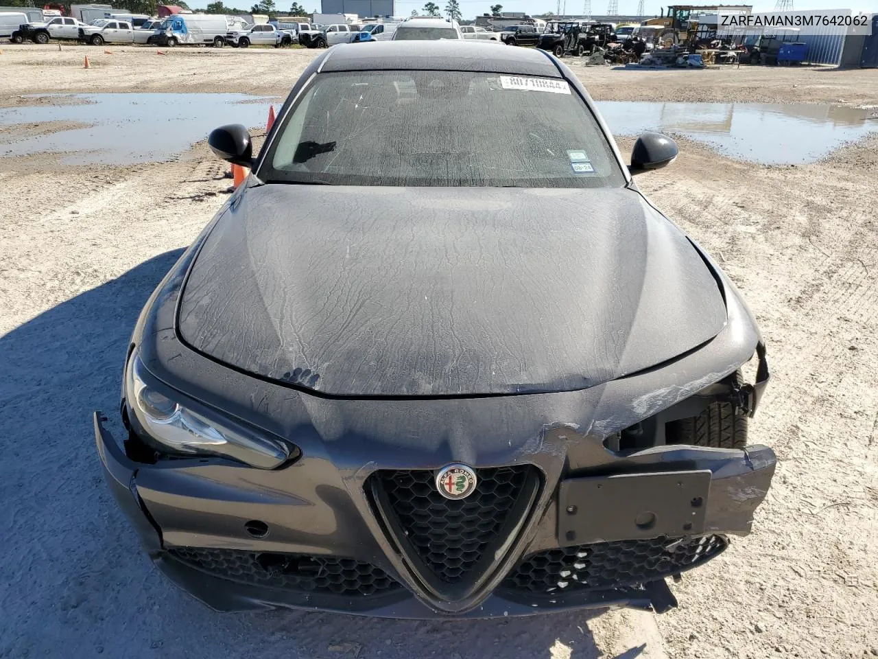 2021 Alfa Romeo Giulia Sport VIN: ZARFAMAN3M7642062 Lot: 80710844