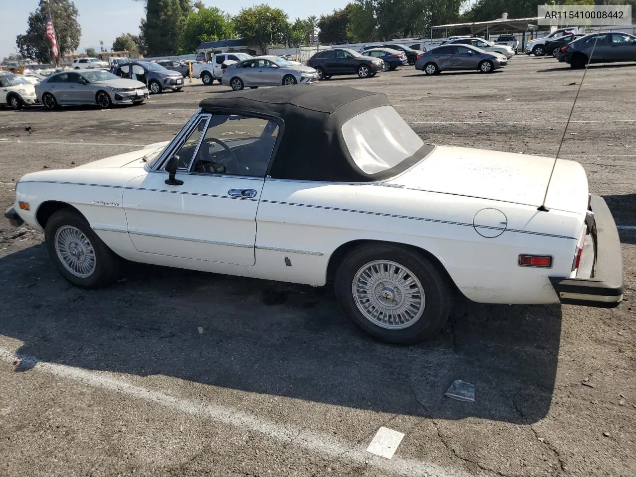 1979 Alfa Romeo Spider VIN: AR115410008442 Lot: 74153404