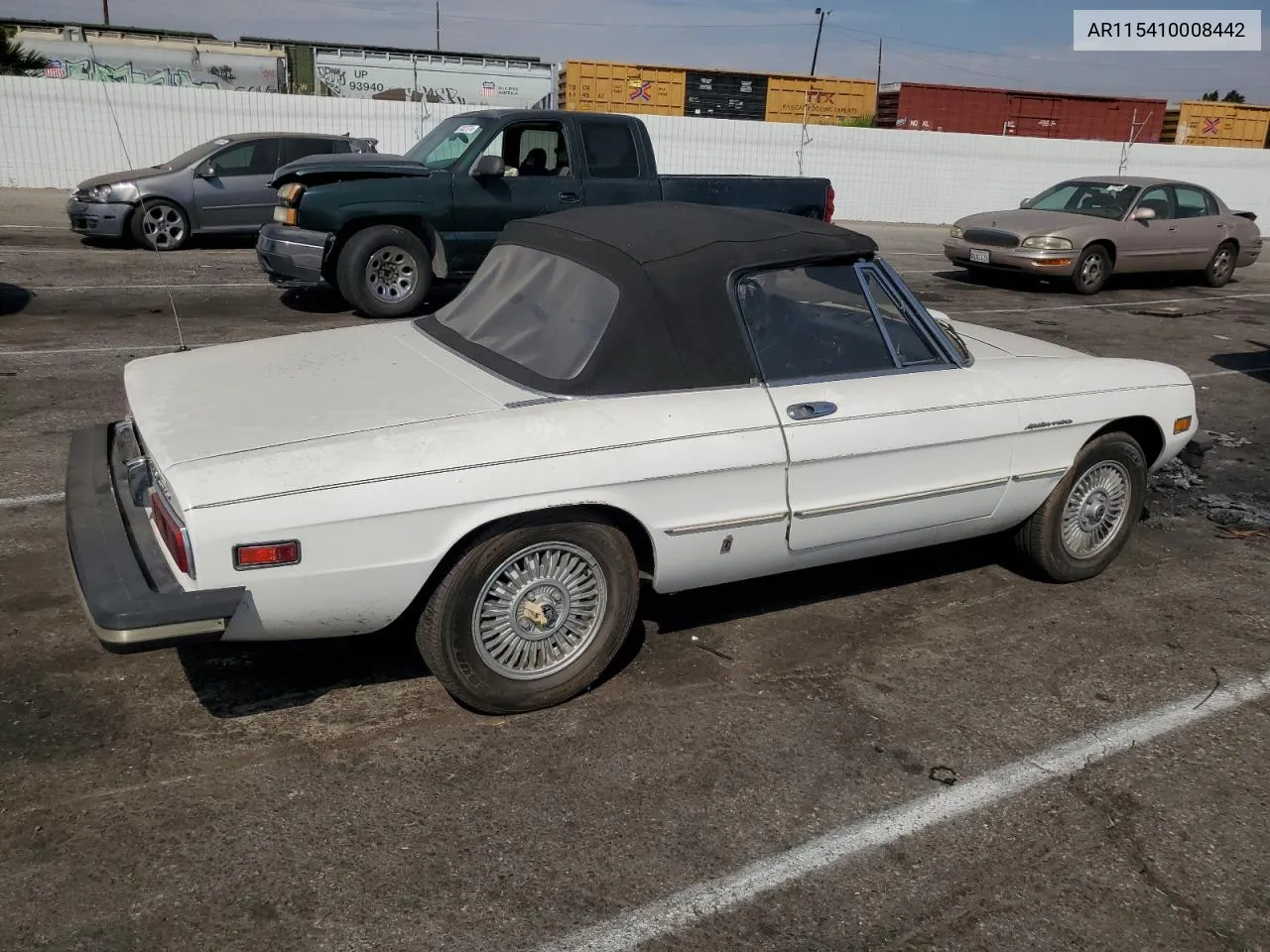 1979 Alfa Romeo Spider VIN: AR115410008442 Lot: 74153404