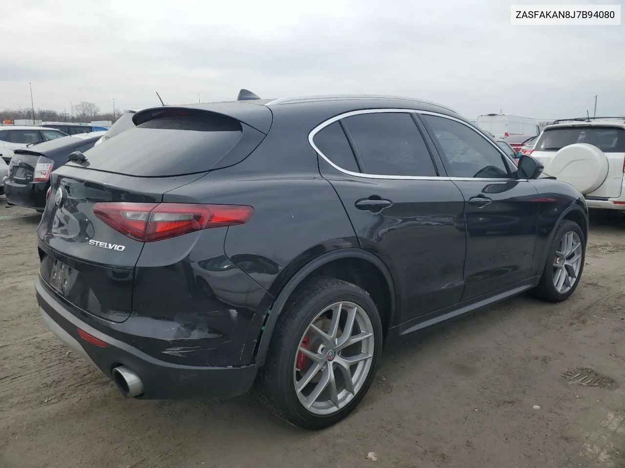 2018 Alfa Romeo Stelvio VIN: ZASFAKAN8J7B94080 Lot: 44206554