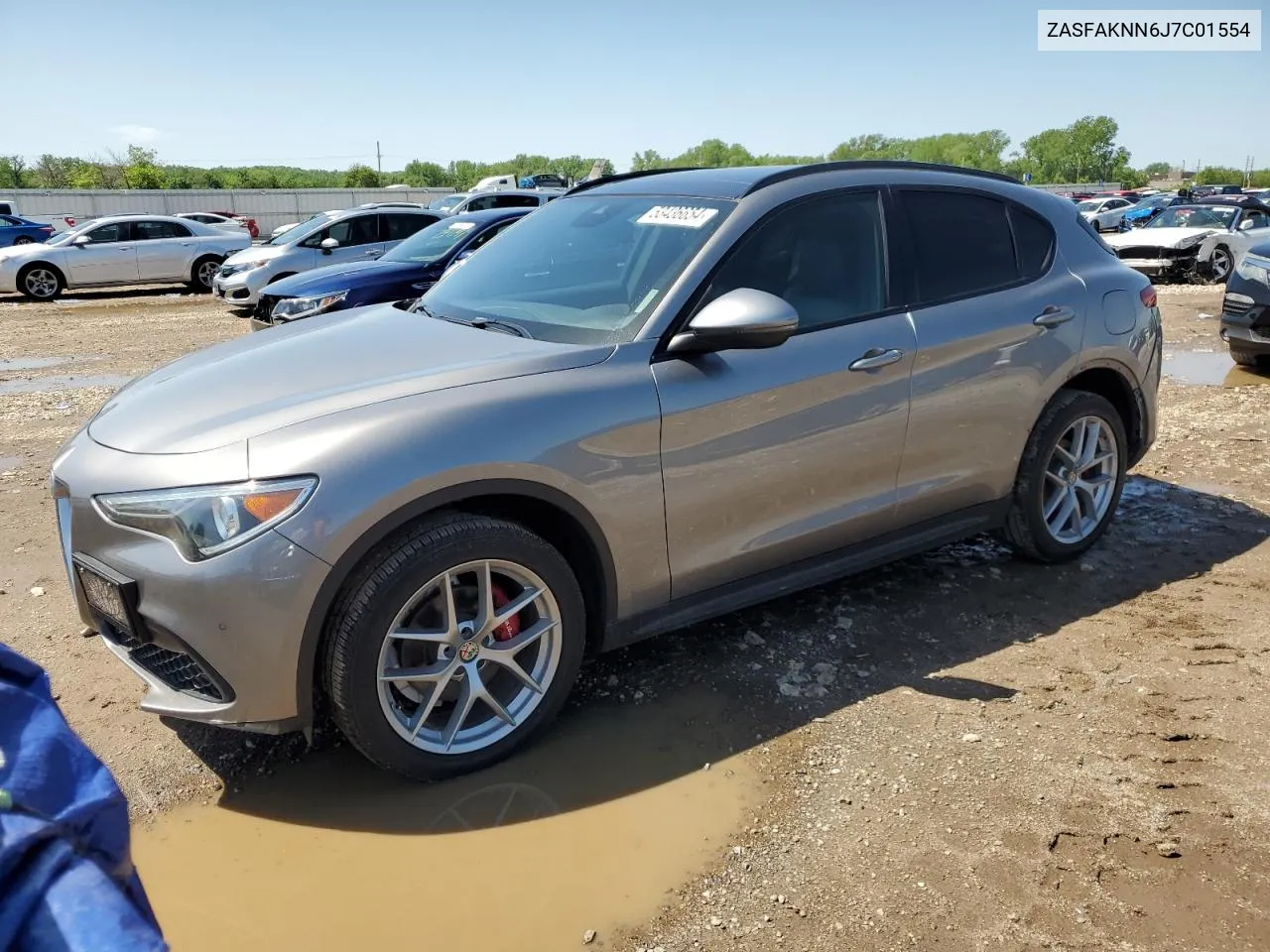 2018 Alfa Romeo Stelvio Ti Sport VIN: ZASFAKNN6J7C01554 Lot: 53436654