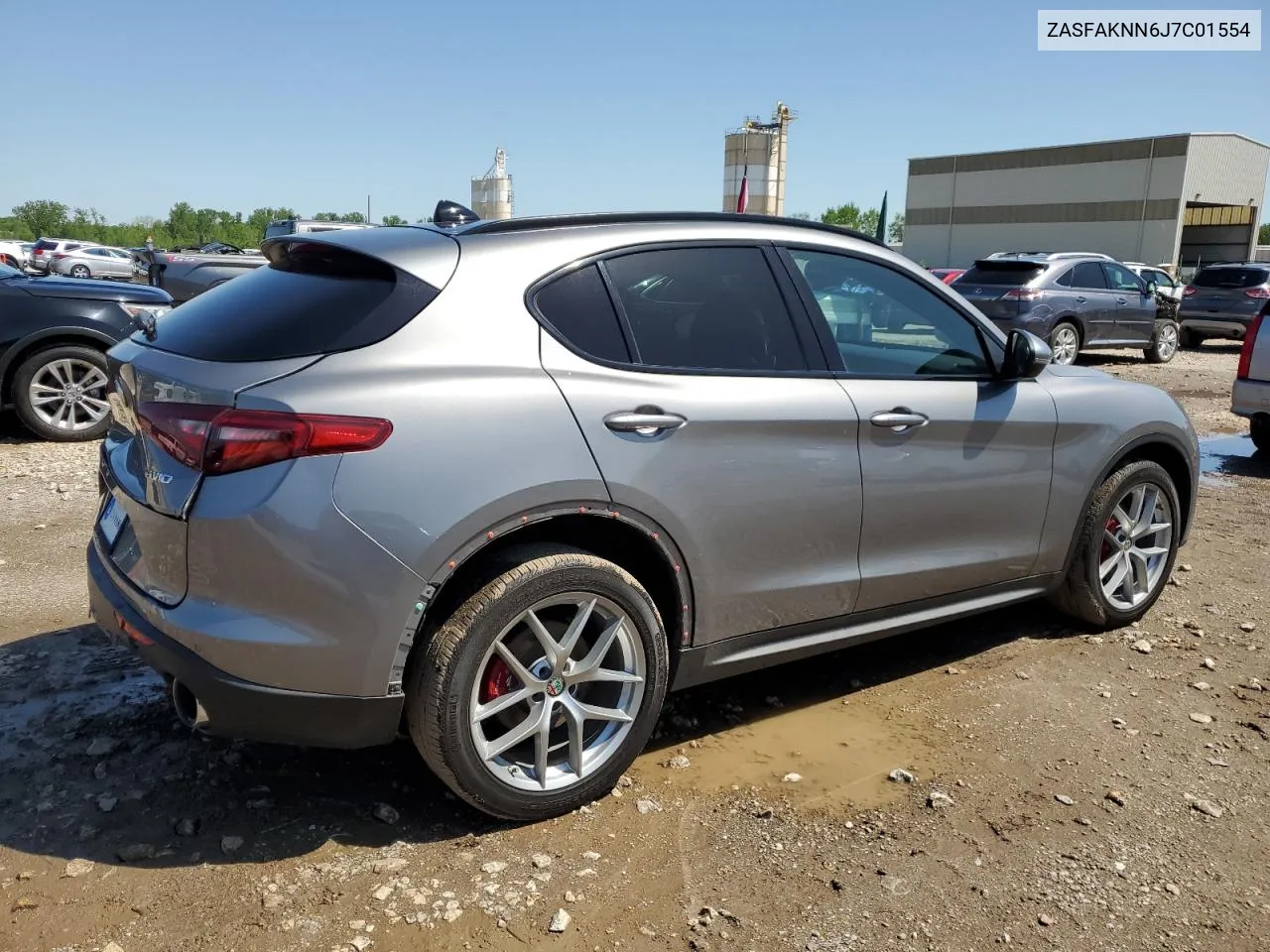 2018 Alfa Romeo Stelvio Ti Sport VIN: ZASFAKNN6J7C01554 Lot: 53436654