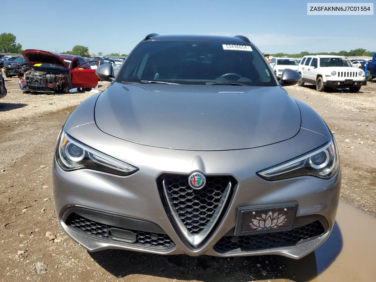 2018 Alfa Romeo Stelvio Ti Sport VIN: ZASFAKNN6J7C01554 Lot: 53436654