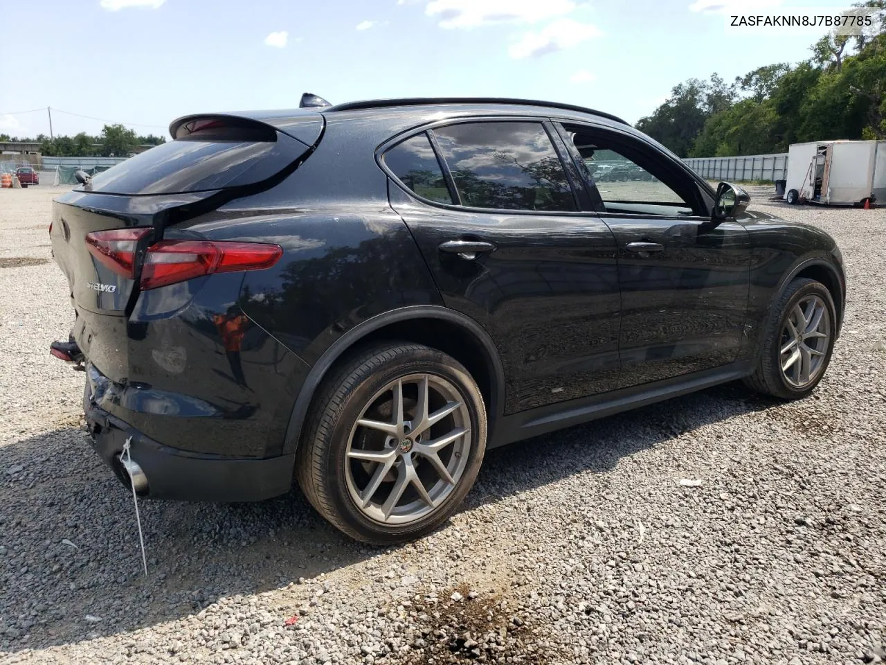 2018 Alfa Romeo Stelvio Ti Sport VIN: ZASFAKNN8J7B87785 Lot: 57807554