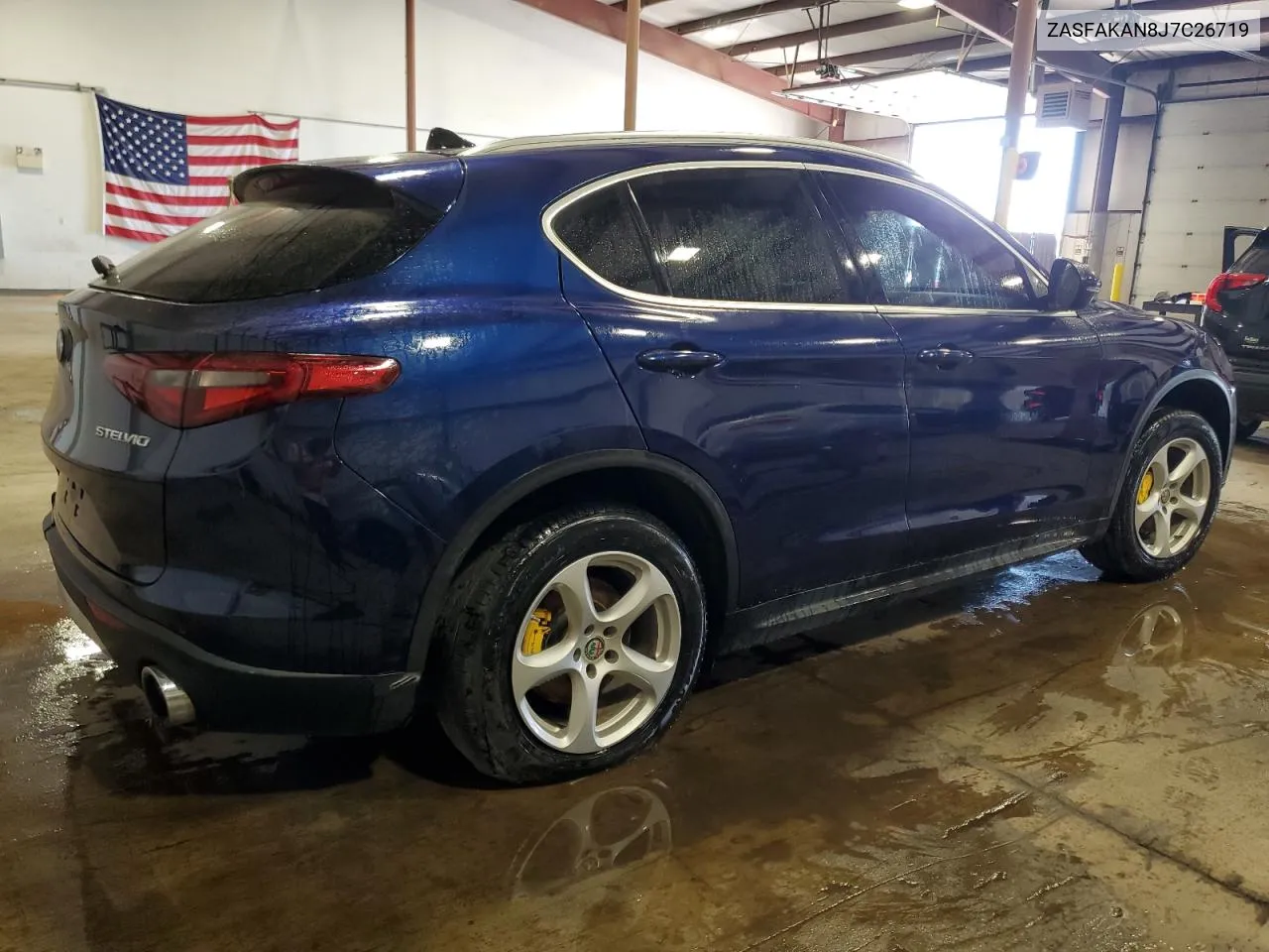 2018 Alfa Romeo Stelvio VIN: ZASFAKAN8J7C26719 Lot: 68212974