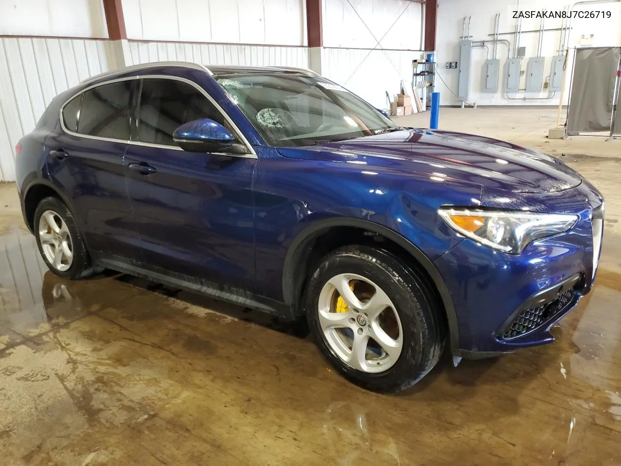 2018 Alfa Romeo Stelvio VIN: ZASFAKAN8J7C26719 Lot: 68212974