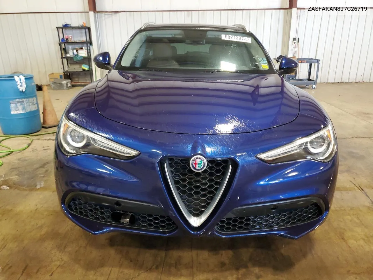 2018 Alfa Romeo Stelvio VIN: ZASFAKAN8J7C26719 Lot: 68212974