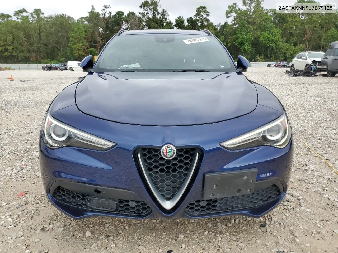 2018 Alfa Romeo Stelvio Ti Sport VIN: ZASFAKNN9J7B79128 Lot: 70395104