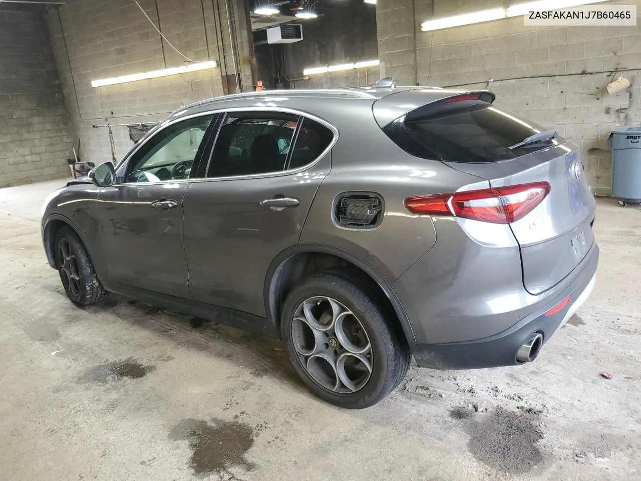 2018 Alfa Romeo Stelvio VIN: ZASFAKAN1J7B60465 Lot: 72689484