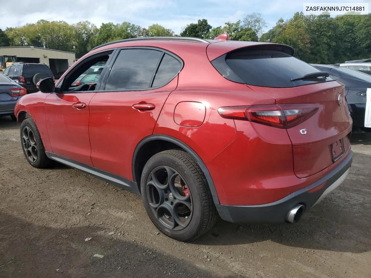 2018 Alfa Romeo Stelvio Ti Sport VIN: ZASFAKNN9J7C14881 Lot: 72778844