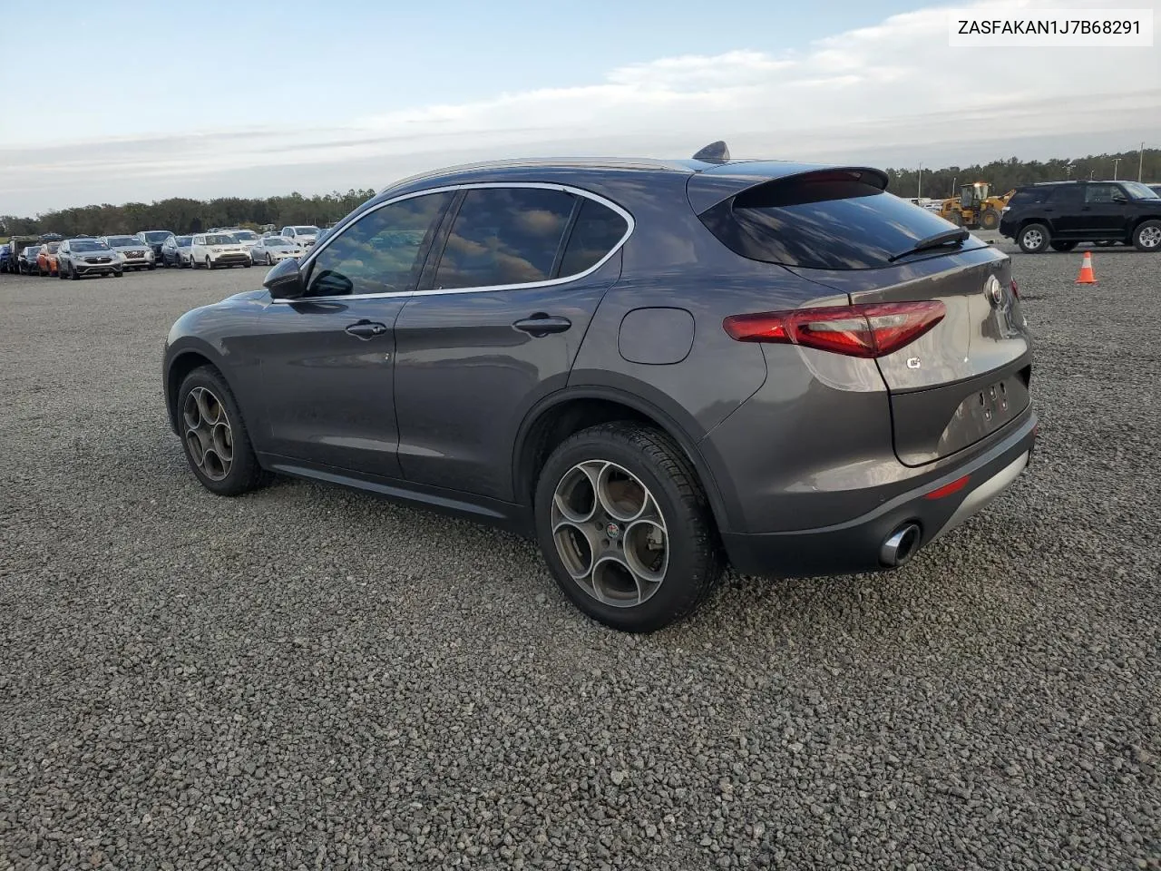 2018 Alfa Romeo Stelvio VIN: ZASFAKAN1J7B68291 Lot: 75150834